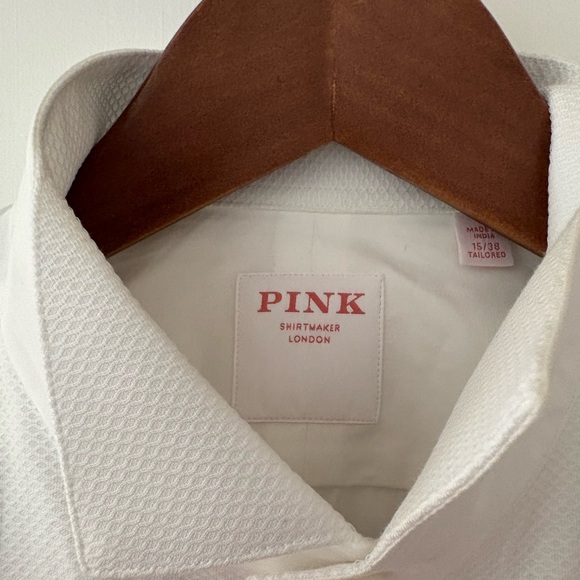 Thomas Pink White Men's Tuxedo Shirt - Picture 3 of 6